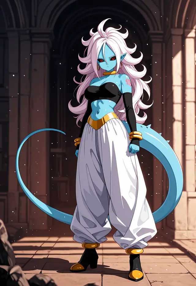 Android 21 — Majin evil
