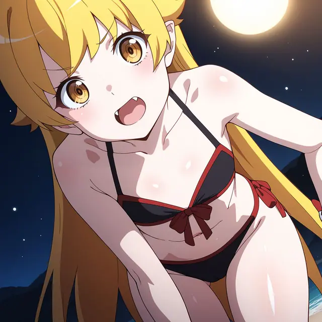 Oshino Shinobu — Swimsuit