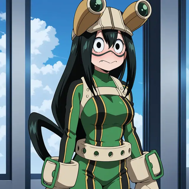 Tsuyu Asui — Hero Outfit